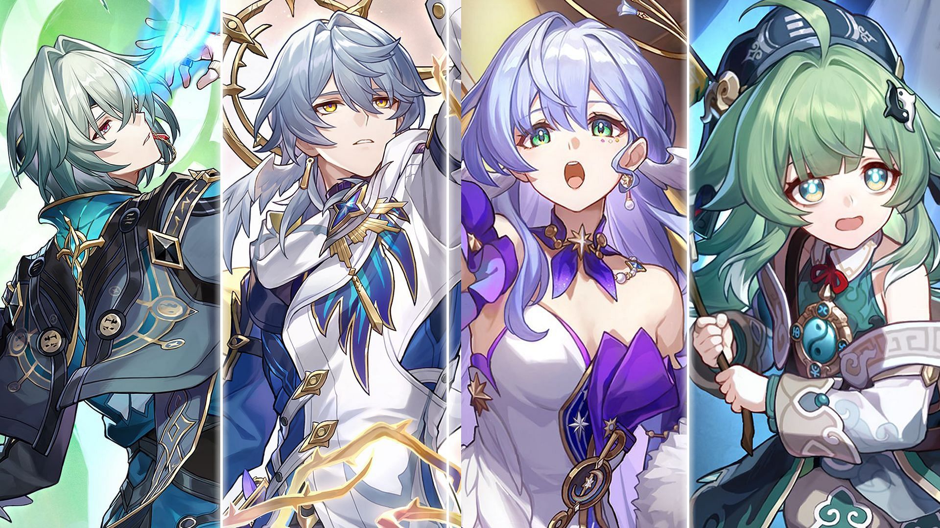 Anaxa, Sunday, Robin, Huohuo (Image via HoYoverse)